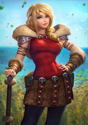 Astrid Hofferson from How to Train Your Dragon