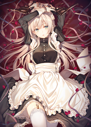 Maid with guns from Princess Principal
