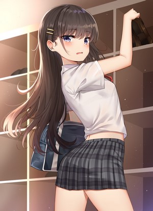 Sunhyun Schoolgirl Digital Artwork