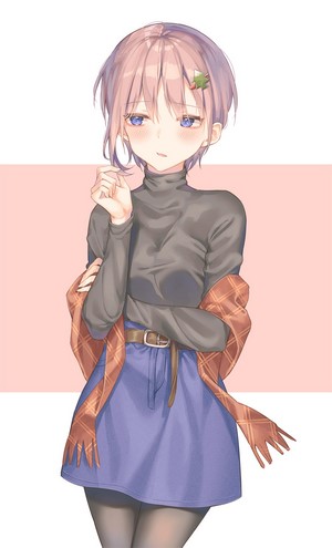 Nakano Ichika Digital Anime Portrait