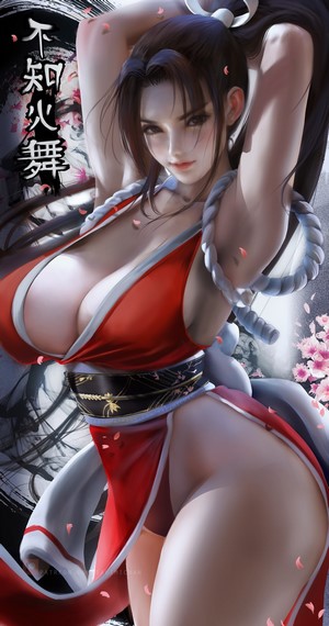 Mai Shiranui from King of Fighters fan art