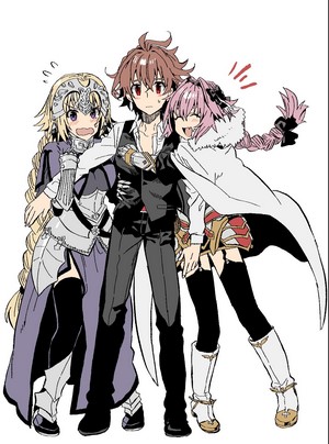 Fate/Apocrypha Characters Sieg and Astolfo Fan Art