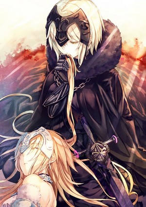 Jeanne d'Arc (Alter) and Jeanne d'Arc from Fate/Grand Order