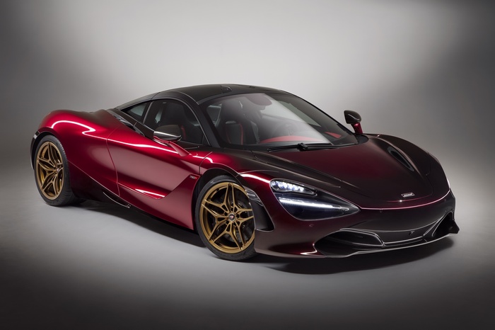 McLaren 720S MSO in metallic red