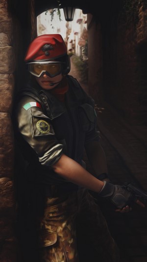 Operator from Rainbow Six Siege