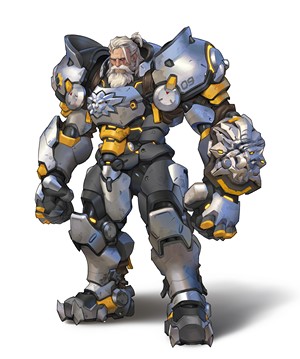 Reinhardt from Overwatch 2 concept art