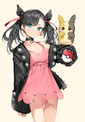 Marnie from Pokémon in Pink Dress and Jacket
