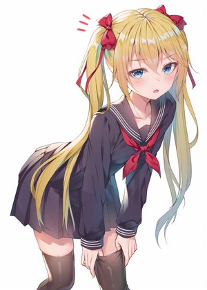 Alexmaster Anime Girl in School Uniform