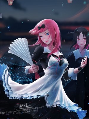 Chika Fujiwara in School Uniform from Kaguya-Sama: Love is War