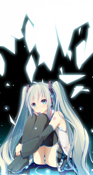 Hatsune Miku from Vocaloid