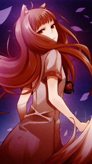 Holo from Spice and Wolf with Wolf Ears