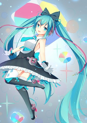 Hatsune Miku from Vocaloid