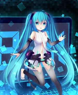 Hatsune Miku from Vocaloid