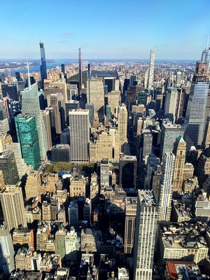 New York City Skyline with 432 Park Avenue