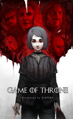 Game of Thrones Fan Art with Young Girl