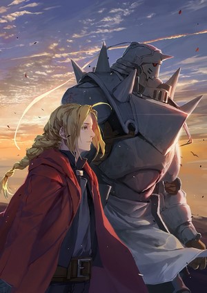 Edward and Alphonse Elric from Fullmetal Alchemist