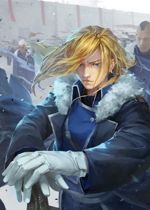 Riza Hawkeye from Fullmetal Alchemist Brotherhood