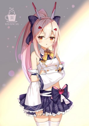 Ayanami from Azur Lane in Detailed Portrait
