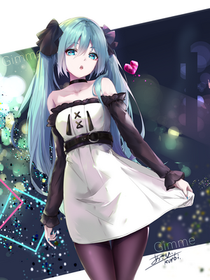 Hatsune Miku from Vocaloid