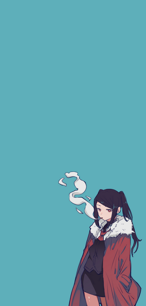 Julianne Stingray from VA-11 HALL-A smoking