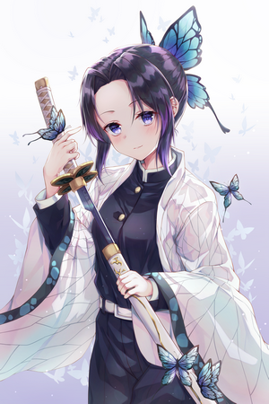 Kochou Shinobu from Kimetsu no Yaiba