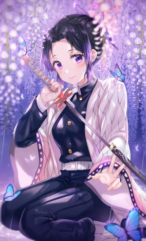 Kochou Shinobu from Kimetsu no Yaiba