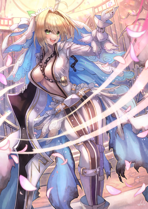 Nero Bride from Fate Series in Vibrant Portrait