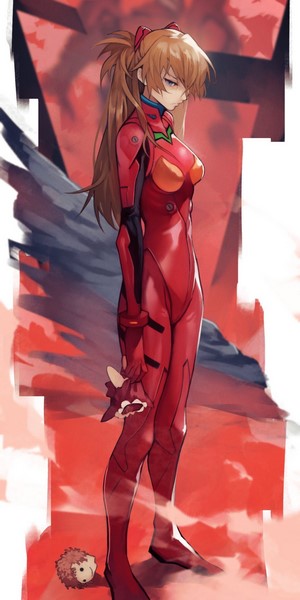 Asuka Langley Soryu from Neon Genesis Evangelion