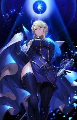 Artoria Pendragon Lancer Fate Series Portrait