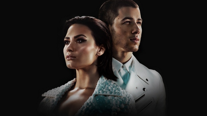 Demi Lovato and Nick Jonas