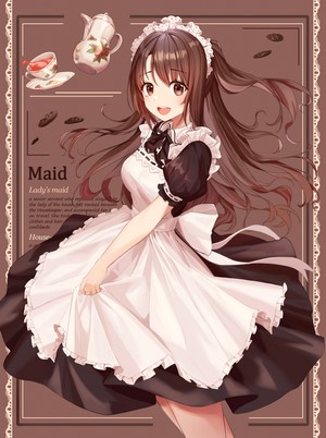 Maid Lady's maid artwork