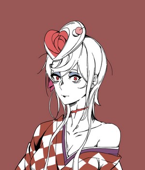 Yugiri from Zombieland Saga with Red Eyes