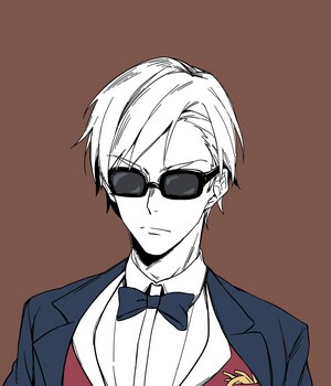 Koutarou Tatsumi from Zombieland Saga wearing sunglasses