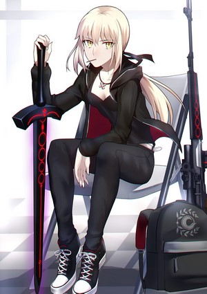 Artoria Pendragon Alter from Fate Series