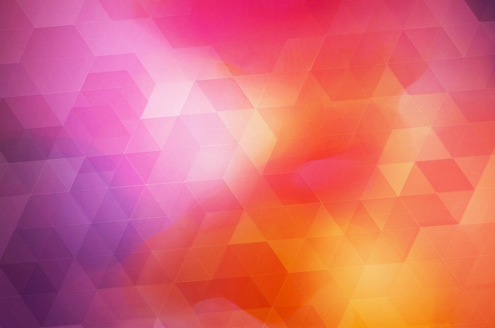 Pink, Purple, and Orange Geometric Pattern