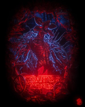 Demogorgon from Stranger Things Artwork