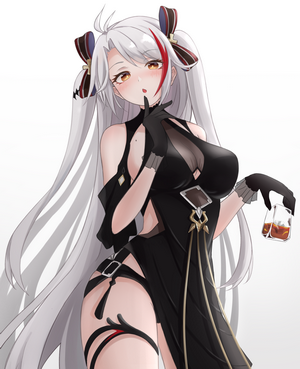Prinz Eugen Azur Lane Digital Art Portrait