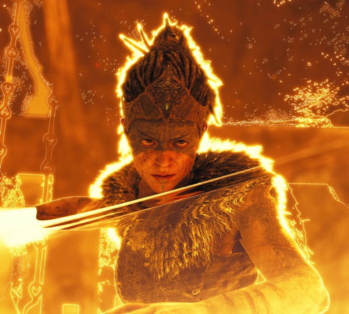 4K Senua from Hellblade: Senua's Sacrifice