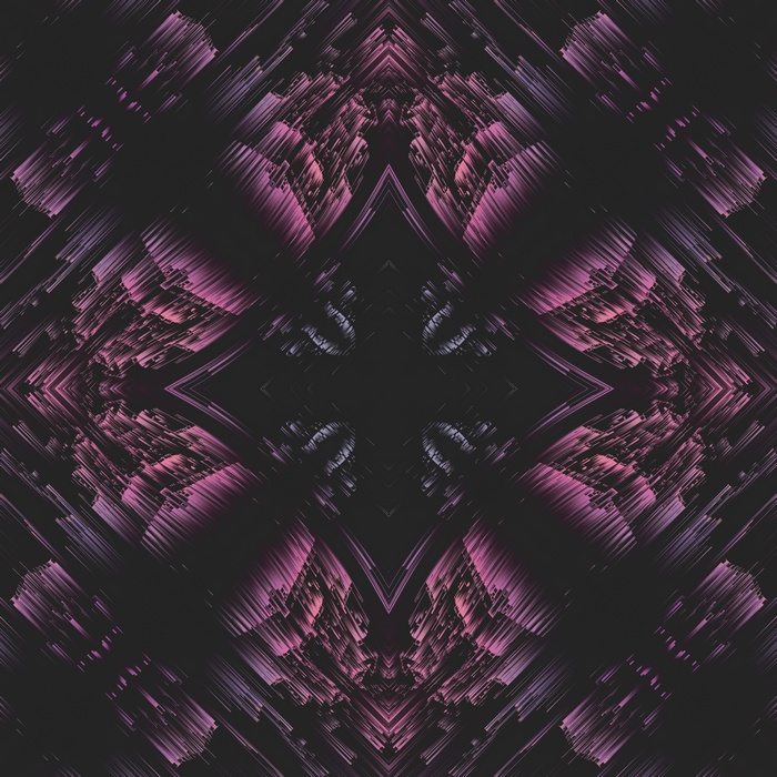 Geometric Glitch Art 4K