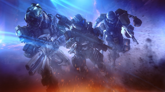 Spartans from Halo series in 4K