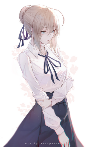 Saber Artoria Pendragon from Fate Series