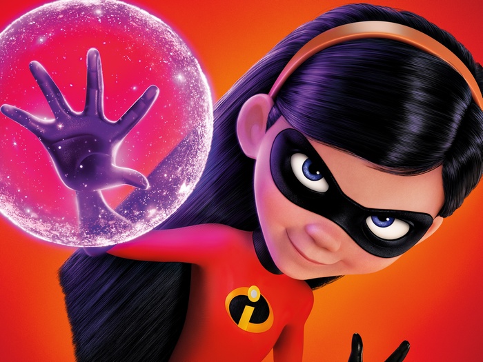 2018, 4K, Animation, Violet Parr, Pixar, Incredibles 2