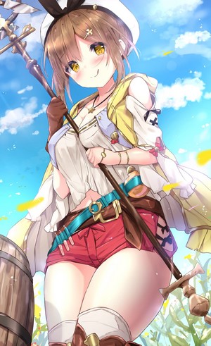 Ryza from Atelier Ryza: Ever Darkness & the Secret Hideout