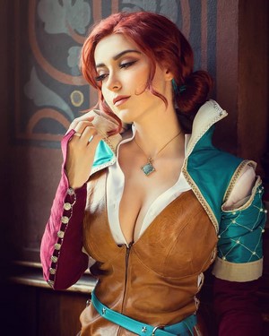 Triss Merigold from The Witcher 3 cosplay by Anni The Duck