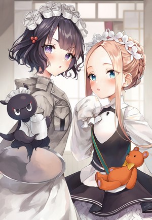 Abigail Williams and Katsushika Hokusai from Fate/Grand Order