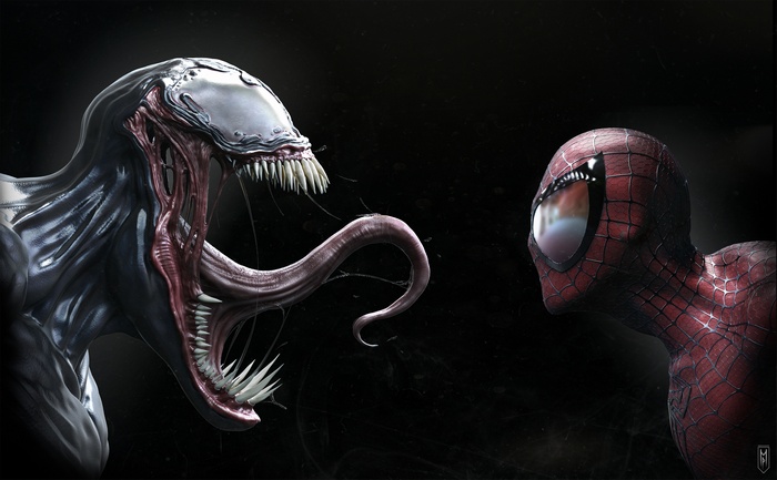 Venom vs Spider-Man 4K