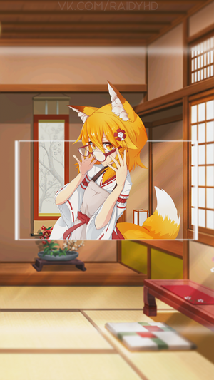 Sewayaki Kitsune no Senko-san, anime, picture-in-picture, anime girls ...