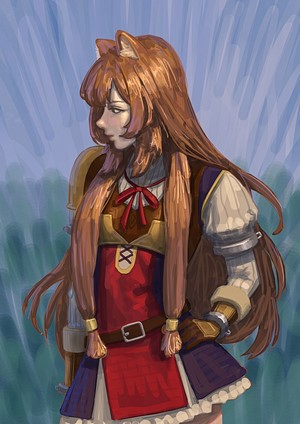 Raphtalia from The Rising of the Shield Hero fan art