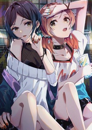 Hayami Kanade and Komatsu Ibuki from THE IDOLM@STER