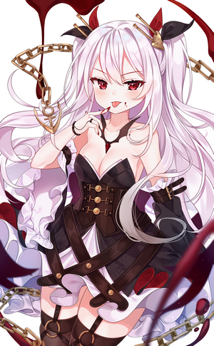 Vampire Character from Azur Lane Artwork